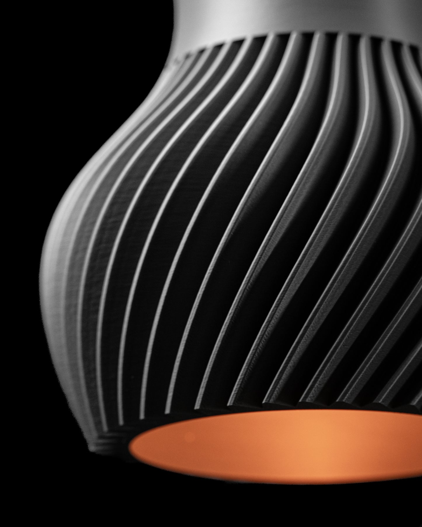 HelixGlow - 3D-Printed Light Shade