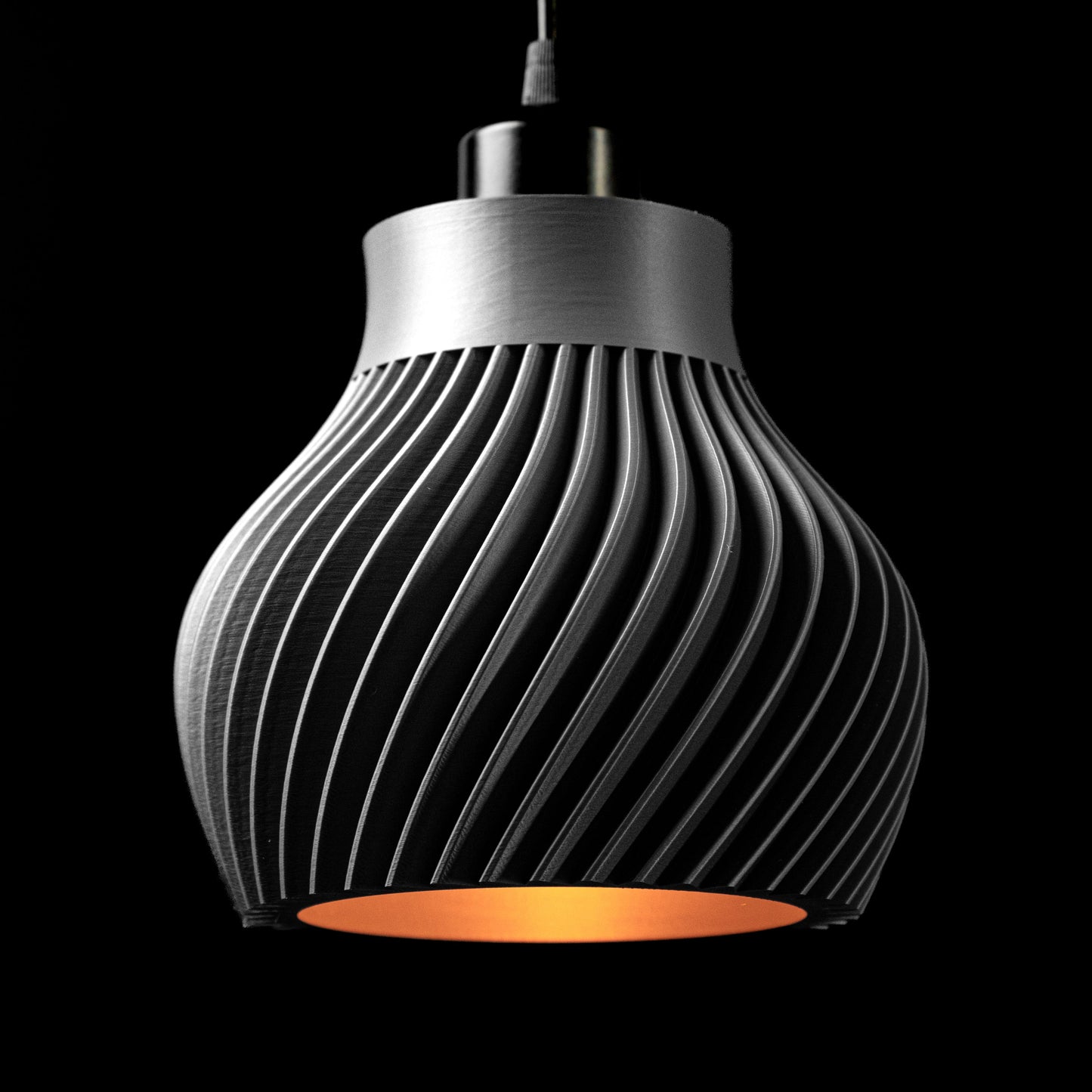 HelixGlow - 3D-Printed Light Shade