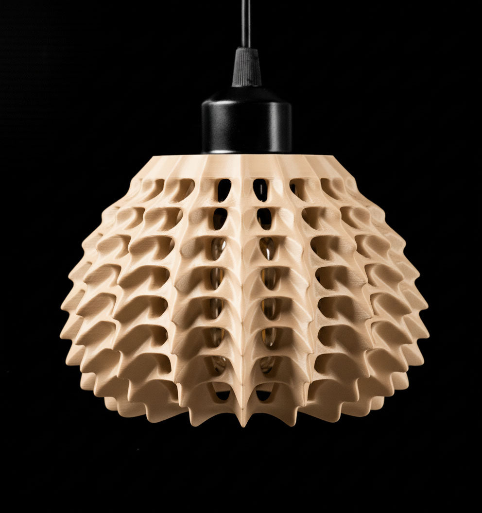 HiveGlow - 3D-Printed Light Shade