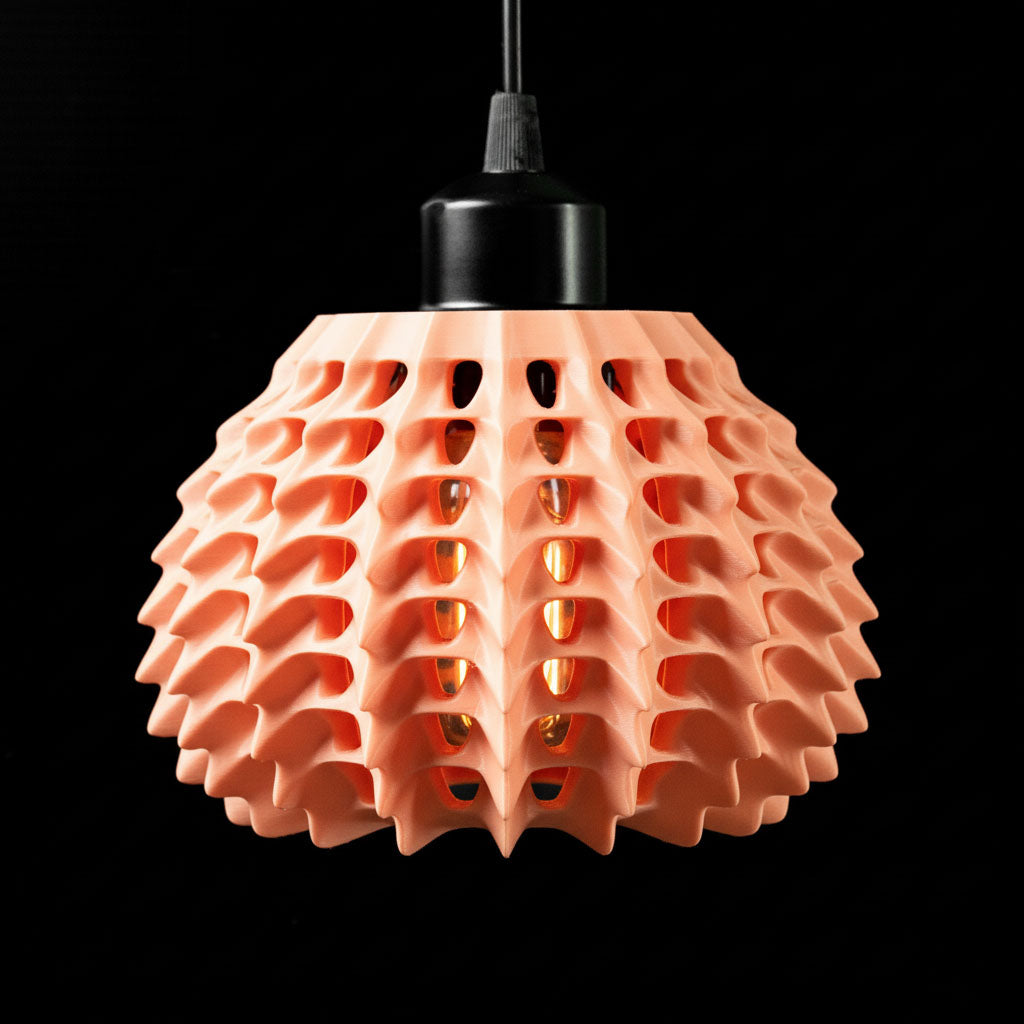 HiveGlow - 3D-Printed Light Shade