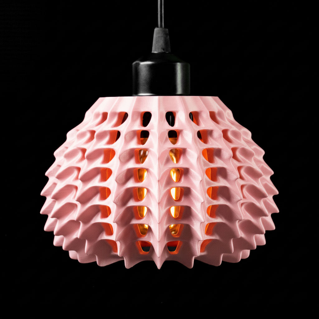 HiveGlow - 3D-Printed Light Shade