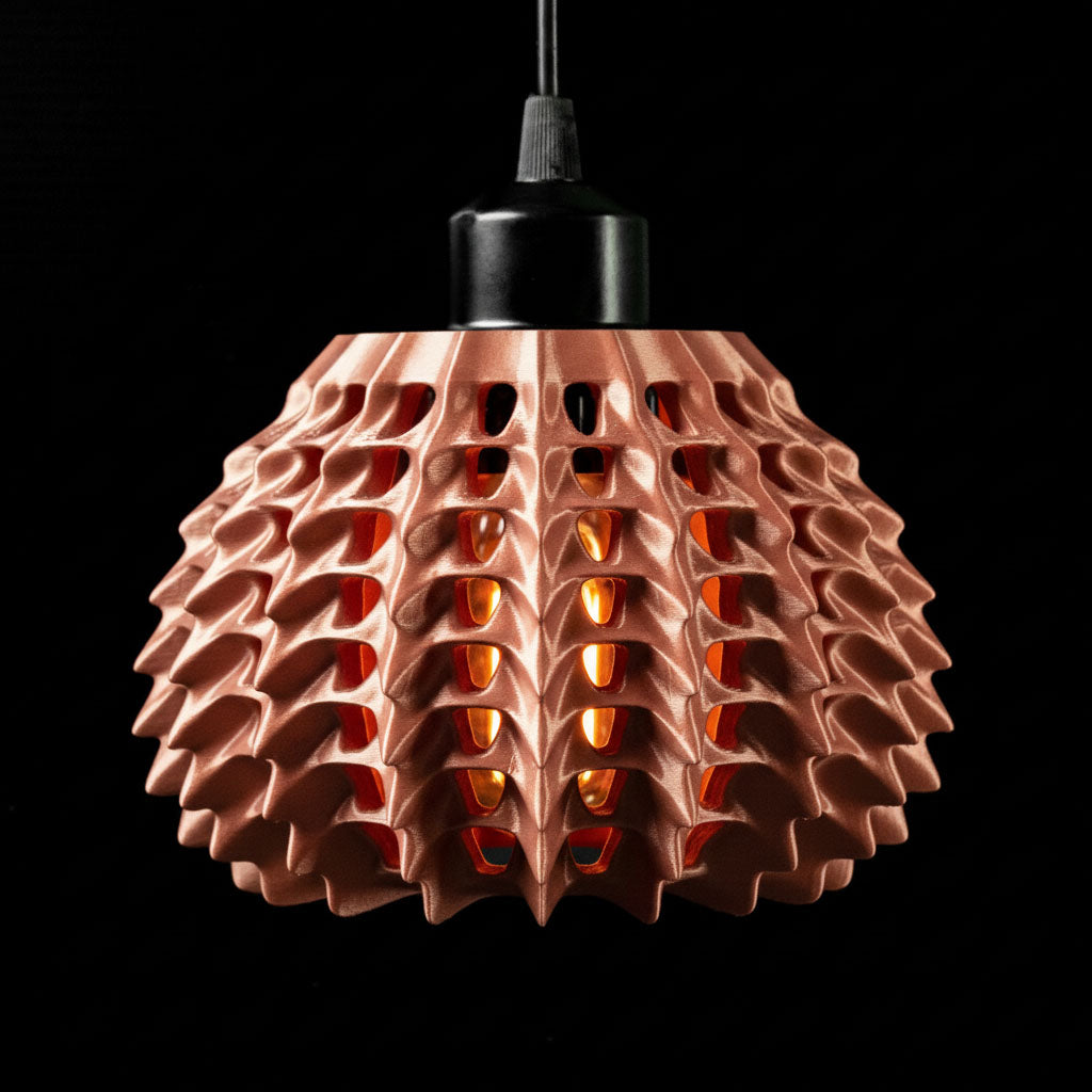 HiveGlow - 3D-Printed Light Shade