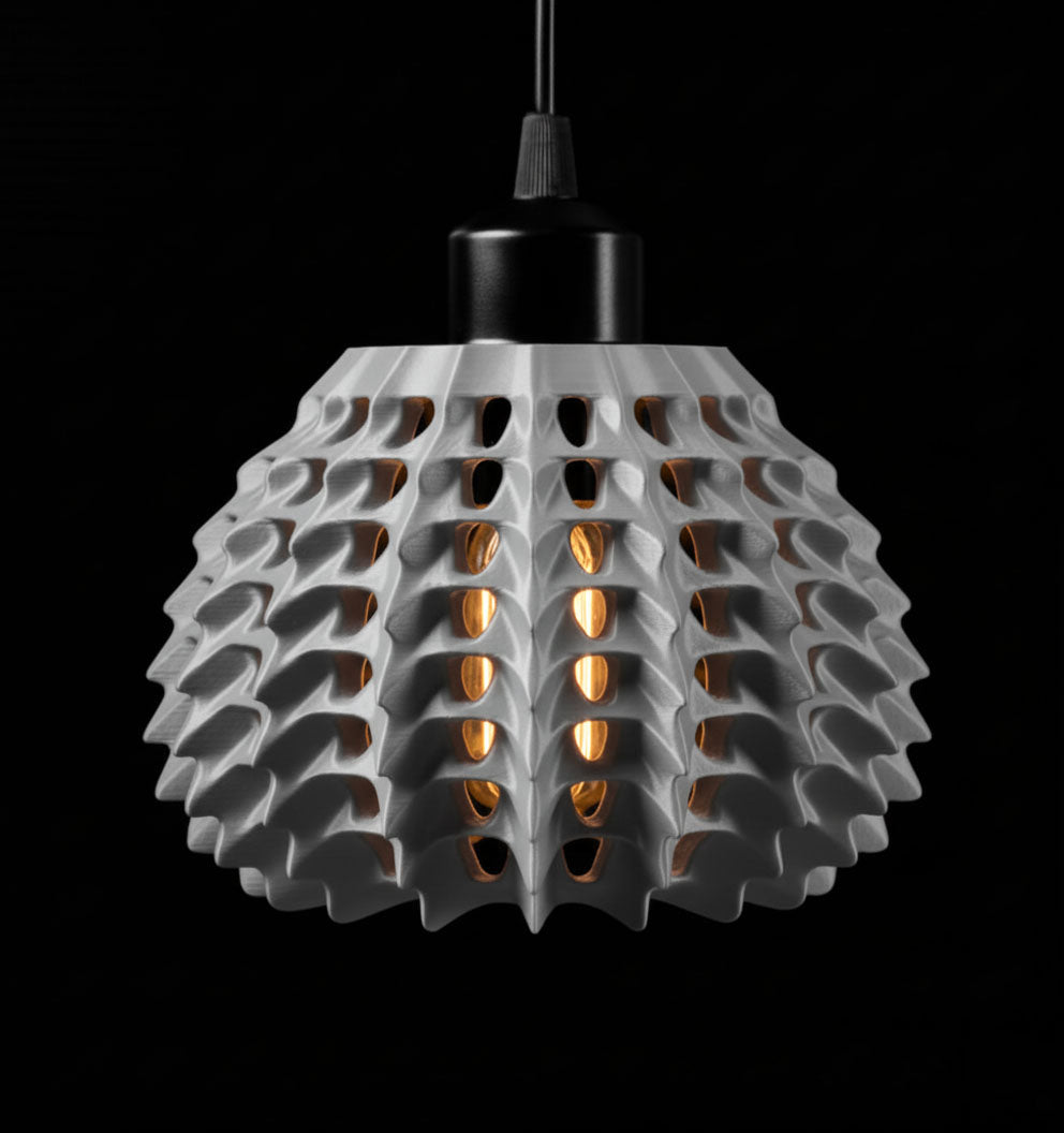 HiveGlow - 3D-Printed Light Shade