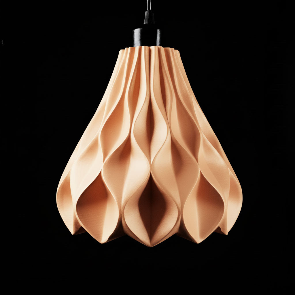 AeroGlow - 3D-Printed Light Shade