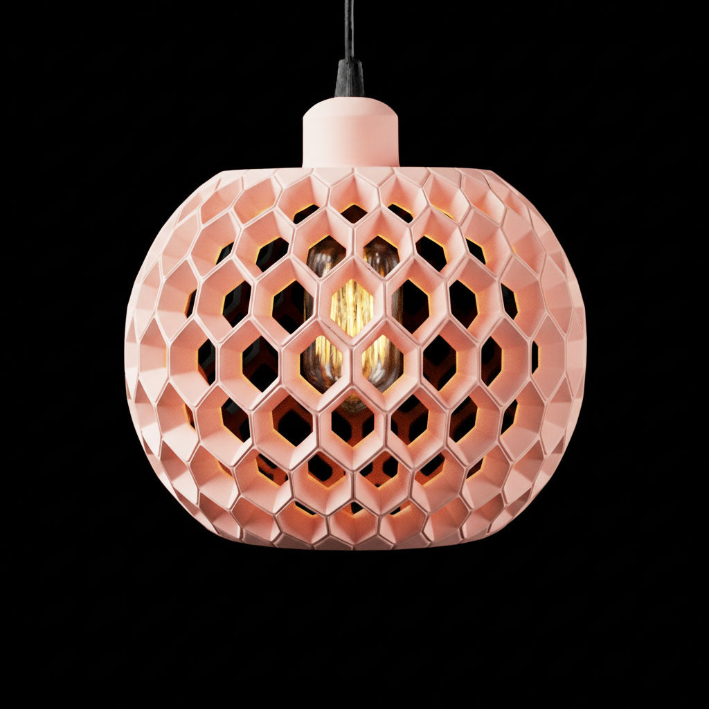EcoHex - 3D-Printed Light Shade